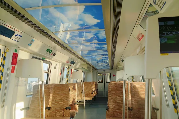 Shenzhen Metro Line 11 Sea View Ride: Ocean Scenery From Bao’an Airport to Bihai Bay at Sunset