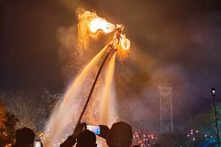 Gankeng Ancient Town Night Show Review🎆 Is the 48 RMB Ticket Worth It? 🎆